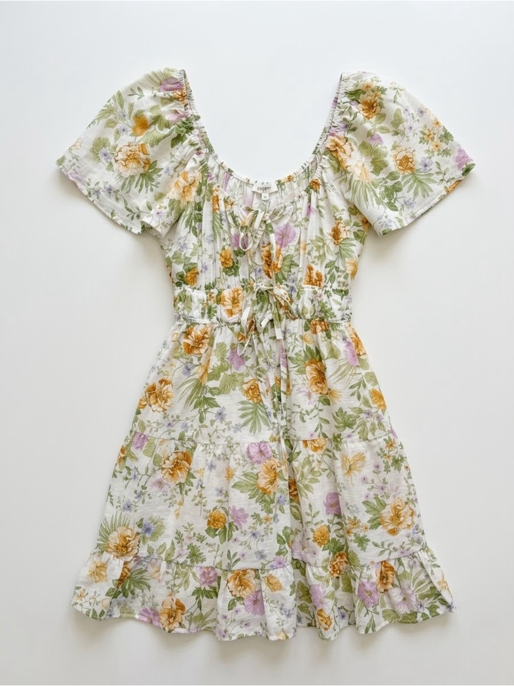 Blu Pepper Floral Dress